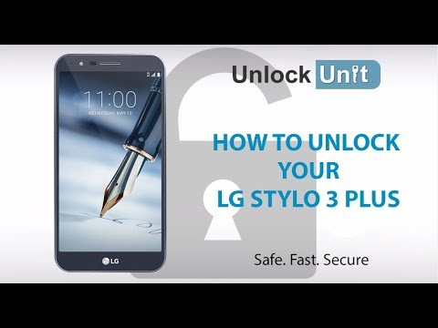 how to unlock lg stylo